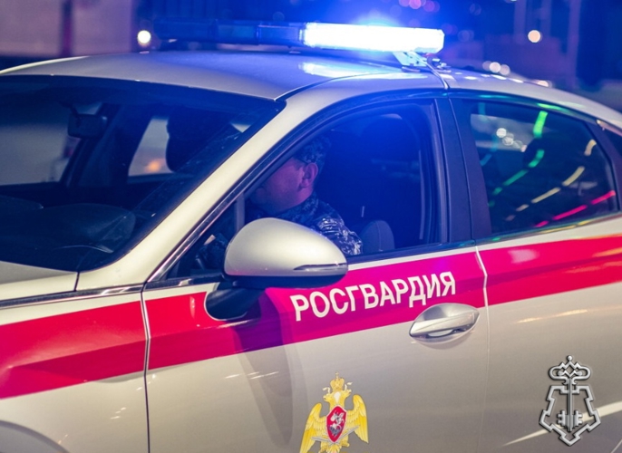 Росгвардейцы задержали предполагаемого виновника хищения имущества бара