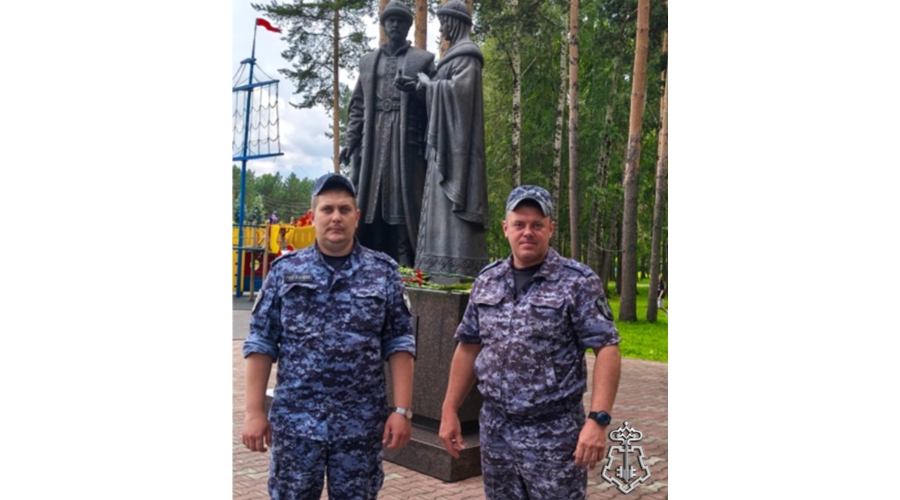Росгвардия обеспечила безопасность кузбассовцев во время празднования Дня семьи любви и верности