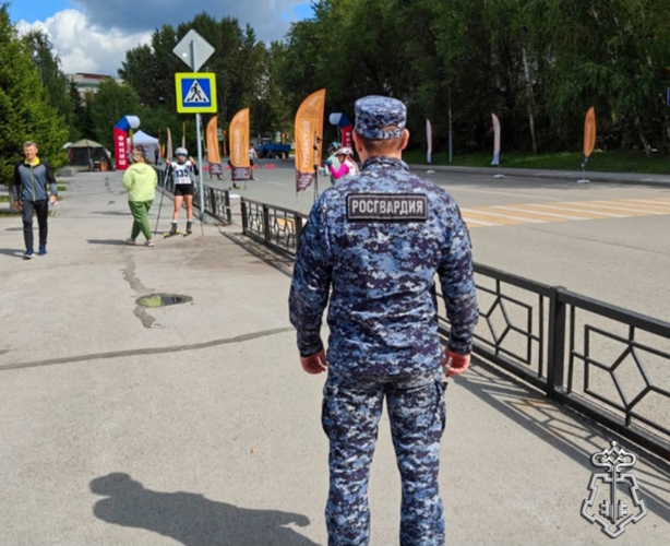 Росгвардия обеспечила порядок на праздничных мероприятиях в Кузбассе