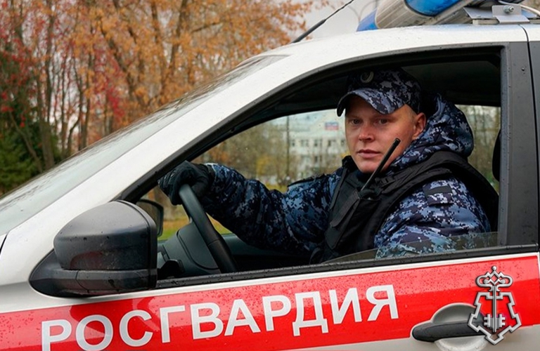 Росгвардейцы задержали напавших на курьера службы доставки злоумышленников