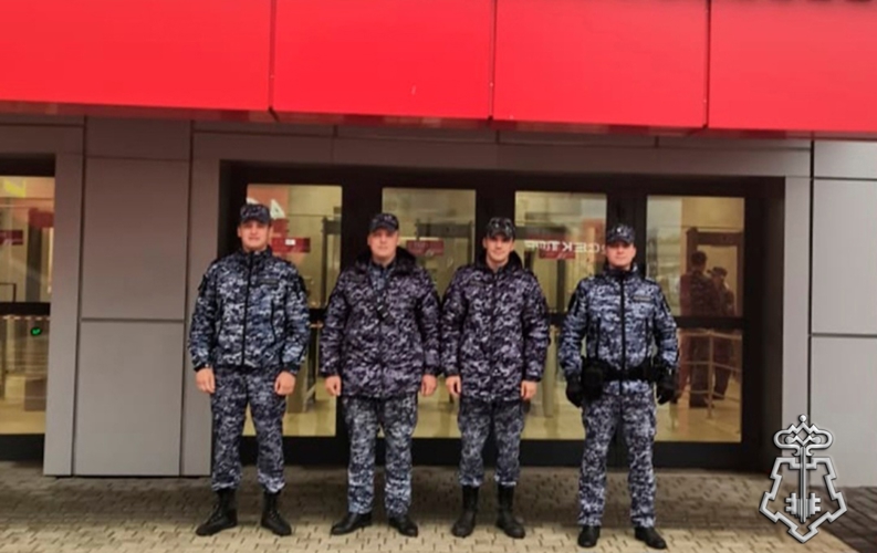 Сотрудники Росгвардии обеспечили безопасность спортивных матчей в Кузбассе