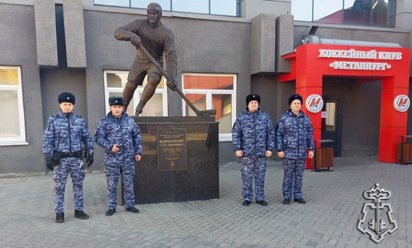 Росгвардейцы обеспечили безопасность на спортивных аренах Кузбасса