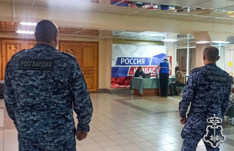Росгвардейцы обеспечили правопорядок на ряде массовых мероприятий в Кузбассе