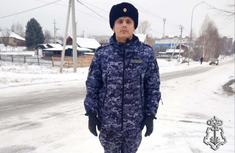 Росгвардеец спас анжеросудженца, уснувшего на улице