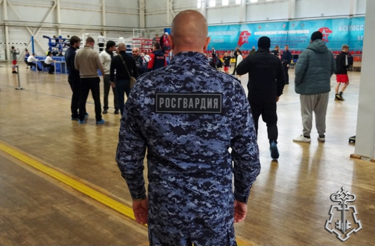 Росгвардейцы обеспечили безопасность спортивных мероприятий в Кузбассе