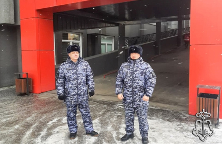 В Кузбассе росгвардейцы обеспечили правопорядок и безопасность на спортивных мероприятиях
