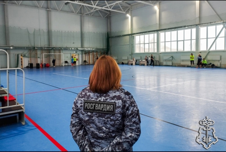 В Кузбассе росгвардейцы обеспечили правопорядок и безопасность на спортивных мероприятиях