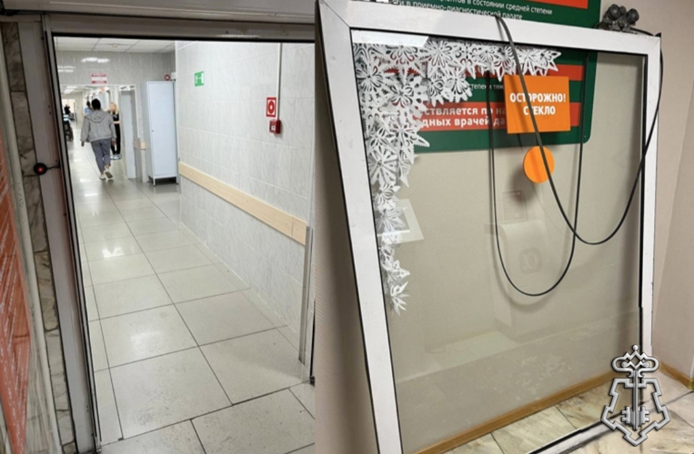Росгвардейцы задержали предполагаемого виновника в повреждении имущества в городской больнице