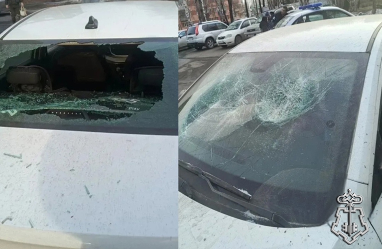 Росгвардейцы задержали прокопчанина повредившего стекла такси
