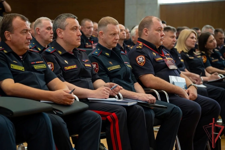 Врио начальника кузбасской вневедомственной охраны принял участие во Всероссийском совещании Росгвардии