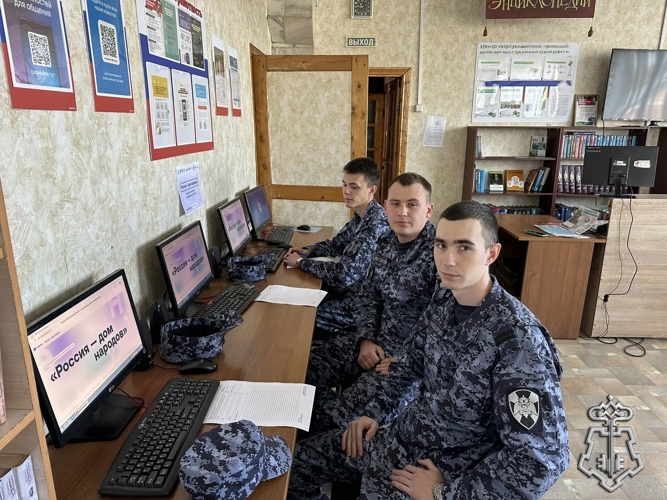 В Яшкино росгвардейцы проверили знания о языках народов России